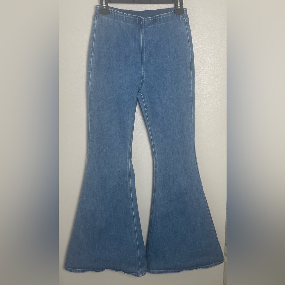 Forever 21 Light Blue Flare Jeans